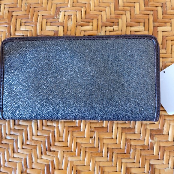 Relic Heather Checkbook Gold New With Tags - Picture 2 of 5